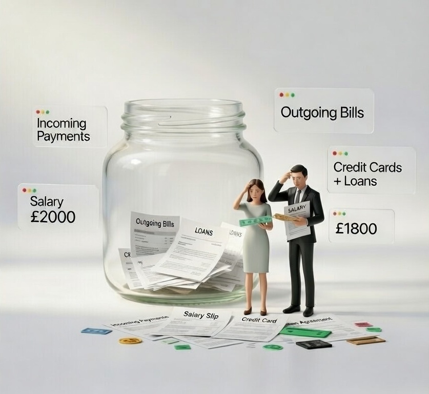 NestBoost article cover illustration for a UK mortgage affordability guide