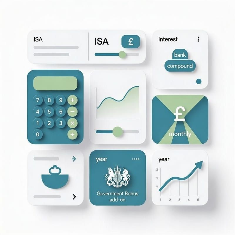 NestBoost ISA calculator card preview